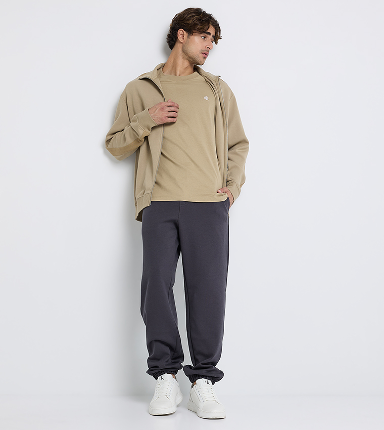 Serif Monogram Crew Neck T-Shirt