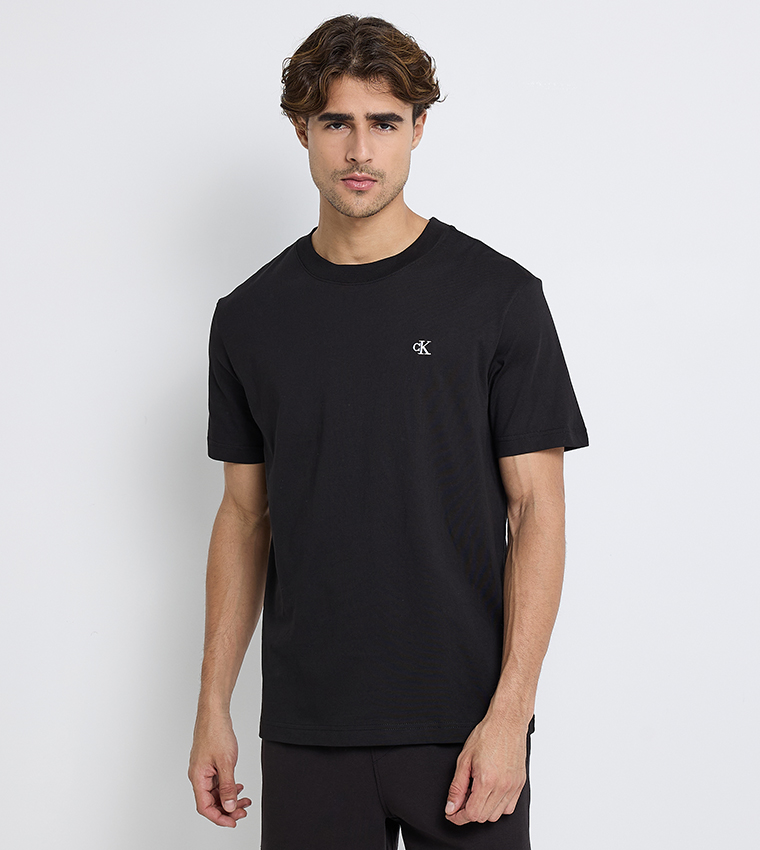 Serif Monogram Crew Neck T-Shirt