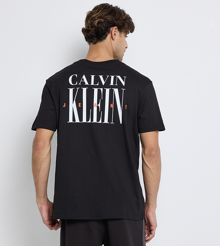 Serif Monogram Crew Neck T-Shirt