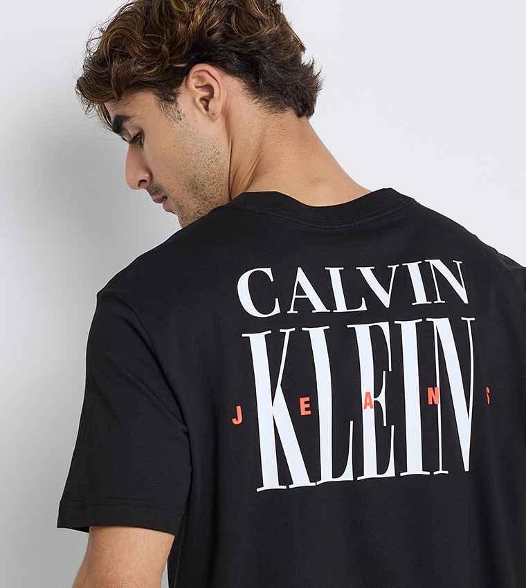 Serif Monogram Crew Neck T-Shirt
