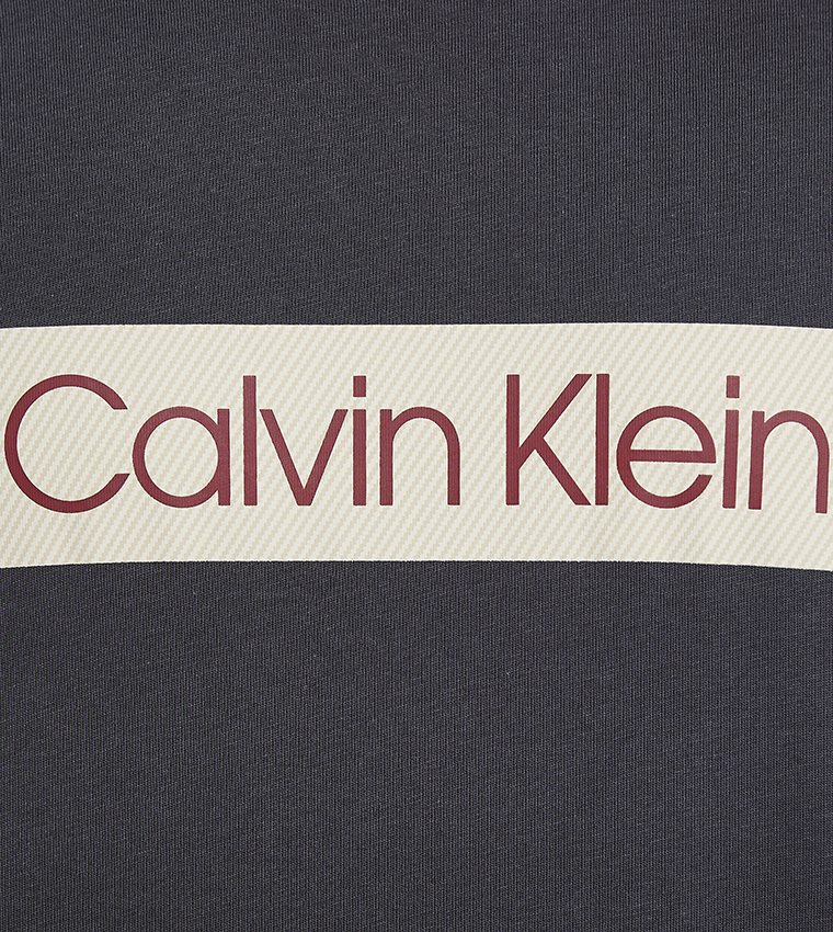 Monogram Printed Crew Neck T-Shirt