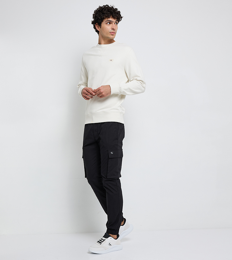 Mid Rise Slim Fit Cargo Pants
