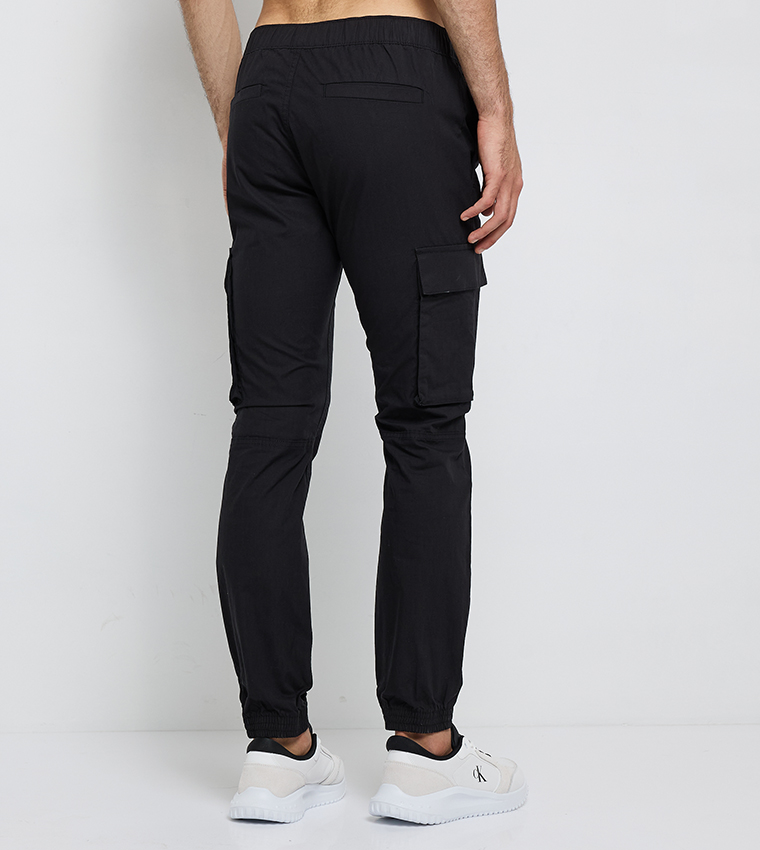 Mid Rise Slim Fit Cargo Pants