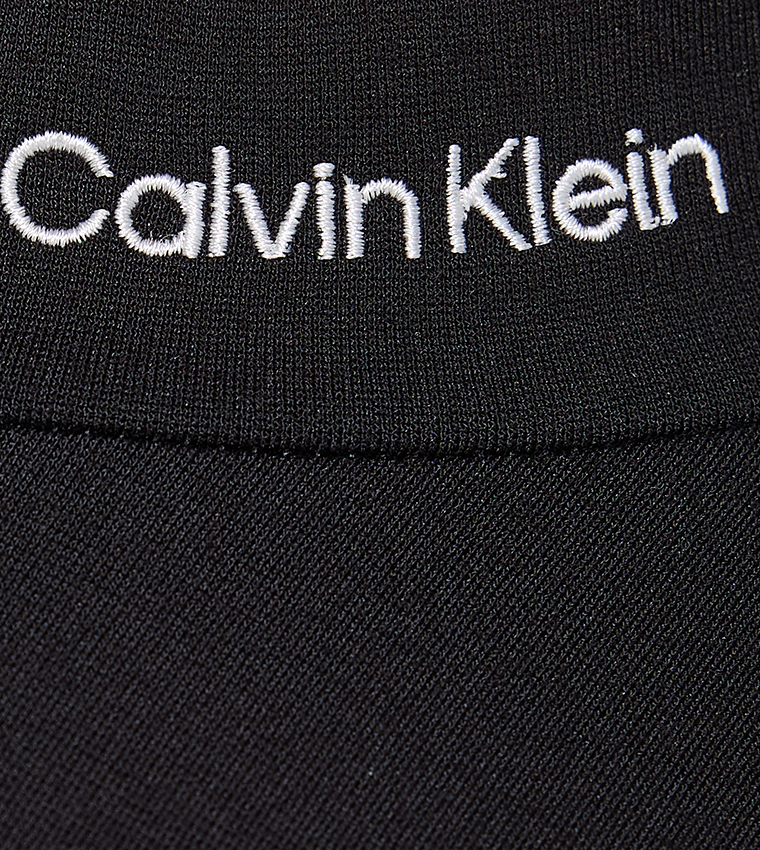 Logo Detail Halterneck Mini Dress