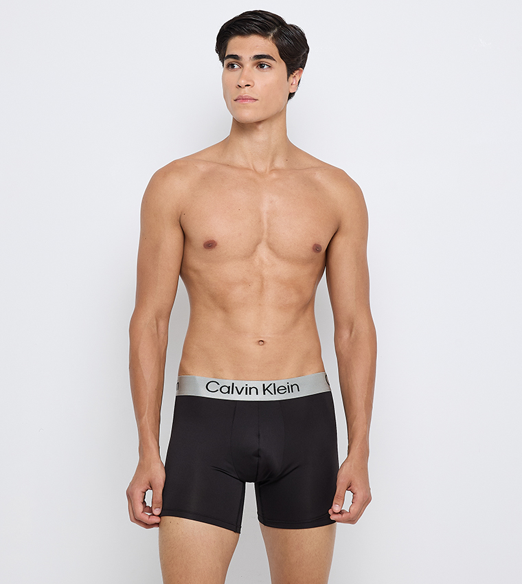 3-Pack Logo Waistband Trunks