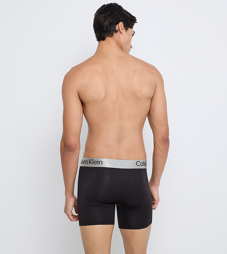 3-Pack Logo Waistband Trunks