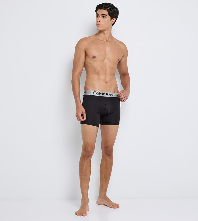 3-Pack Logo Waistband Trunks