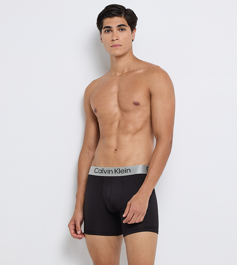 3-Pack Logo Waistband Trunks