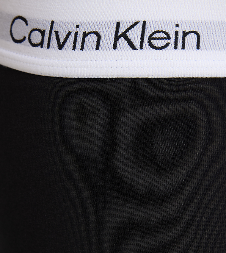 3-Pack Logo Waistband Trunks