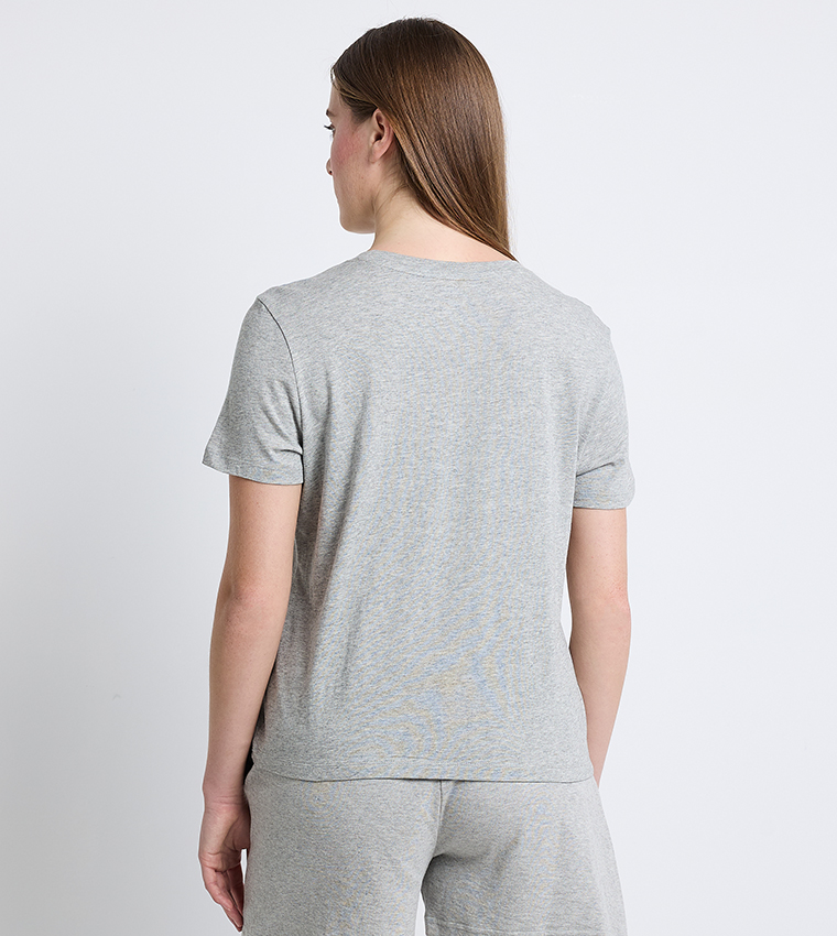 Logo Embroidered Sleep T-Shirt