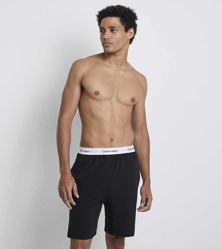 Logo Waistband Sleep Shorts