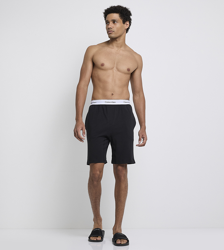 Logo Waistband Sleep Shorts