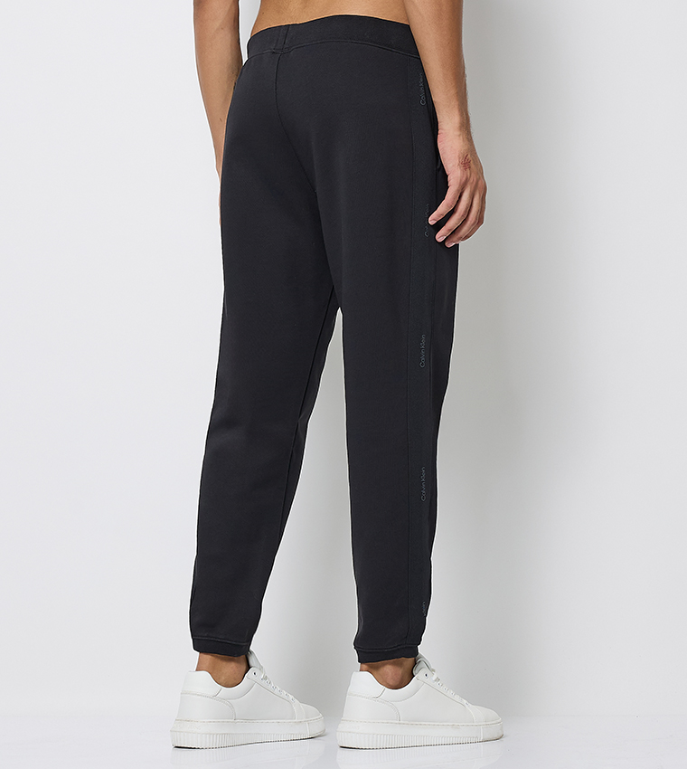 Logo Printed Elastic Waist Joggers