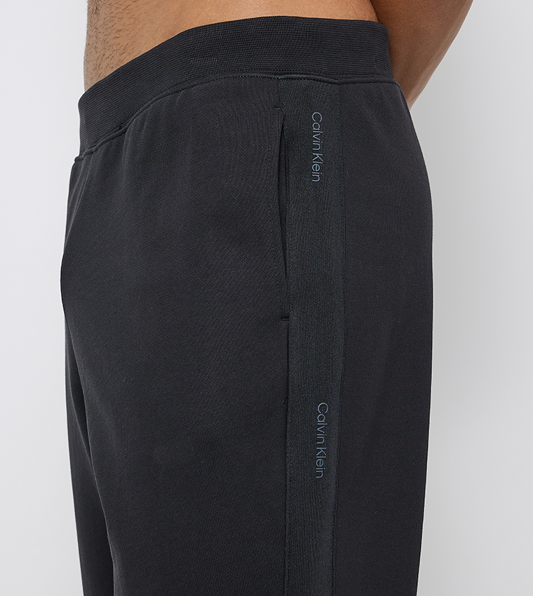 Logo Printed Elastic Waist Joggers