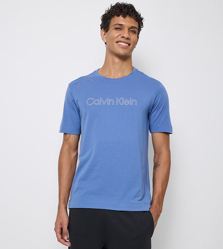 Logo Printed Crew Neck T-Shirt