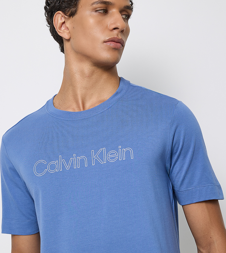 Logo Printed Crew Neck T-Shirt
