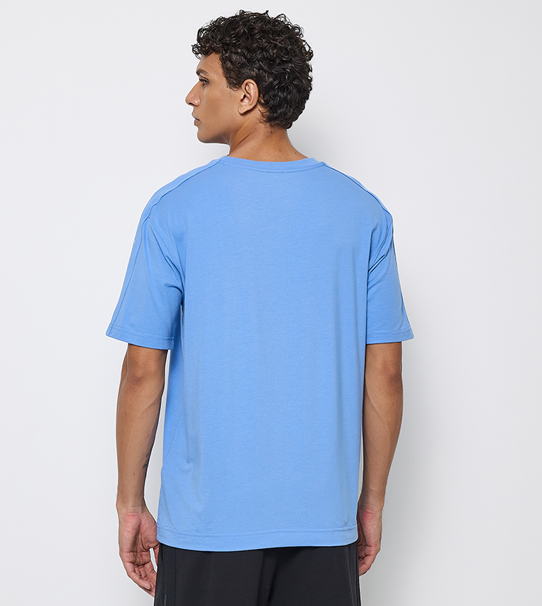 Logo Tape Crew Neck T-Shirt