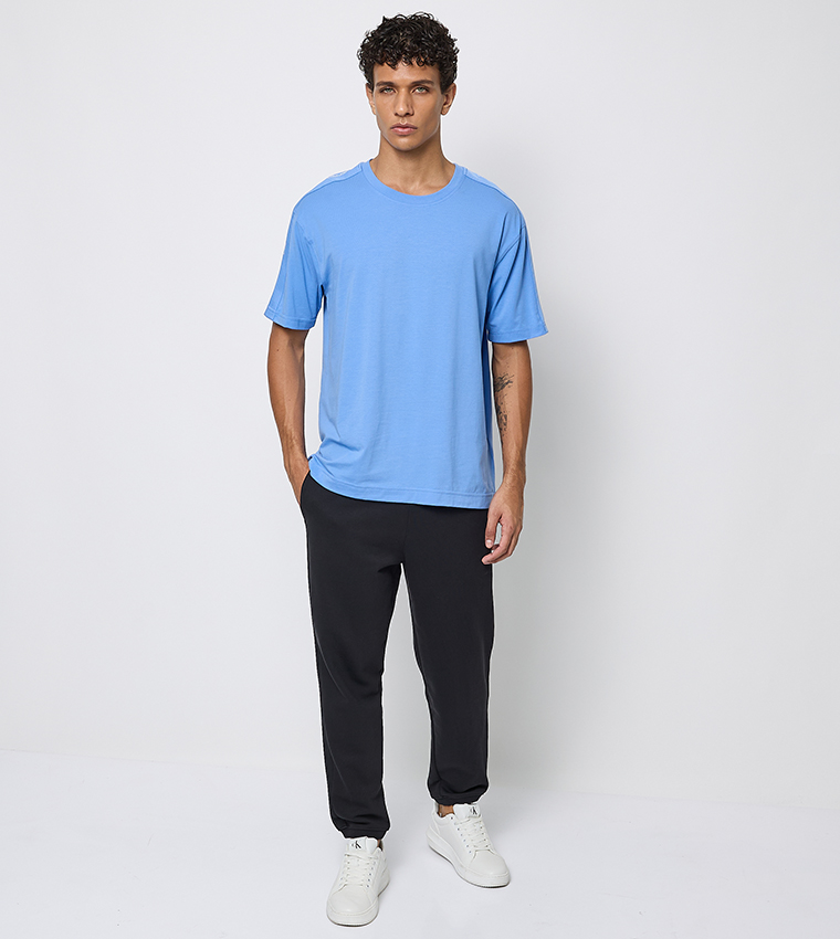 Logo Tape Crew Neck T-Shirt