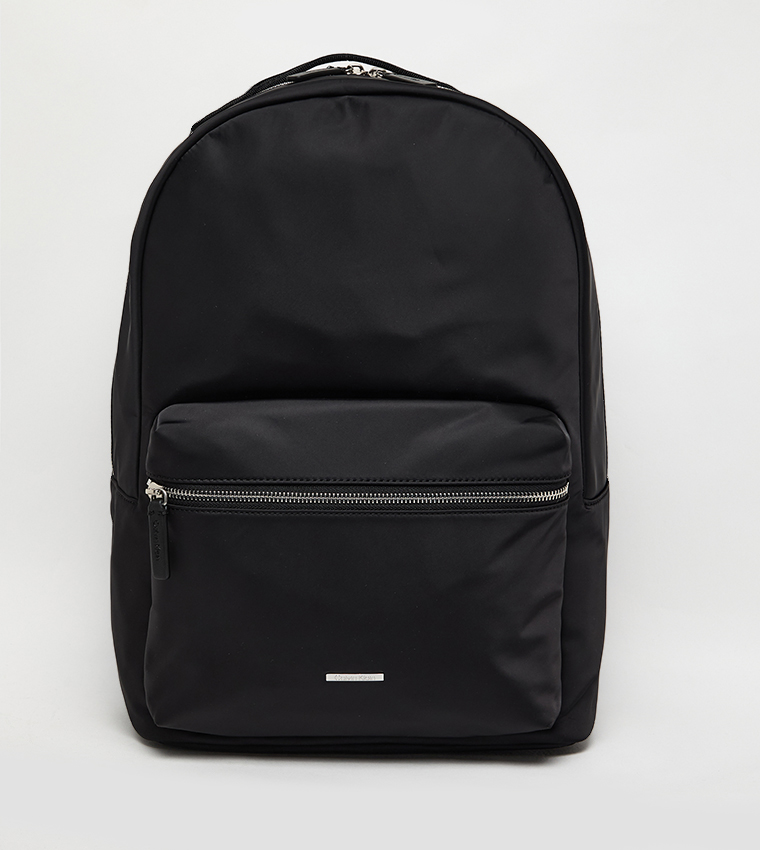 SLEEK Front Pocket Nylon Backpack