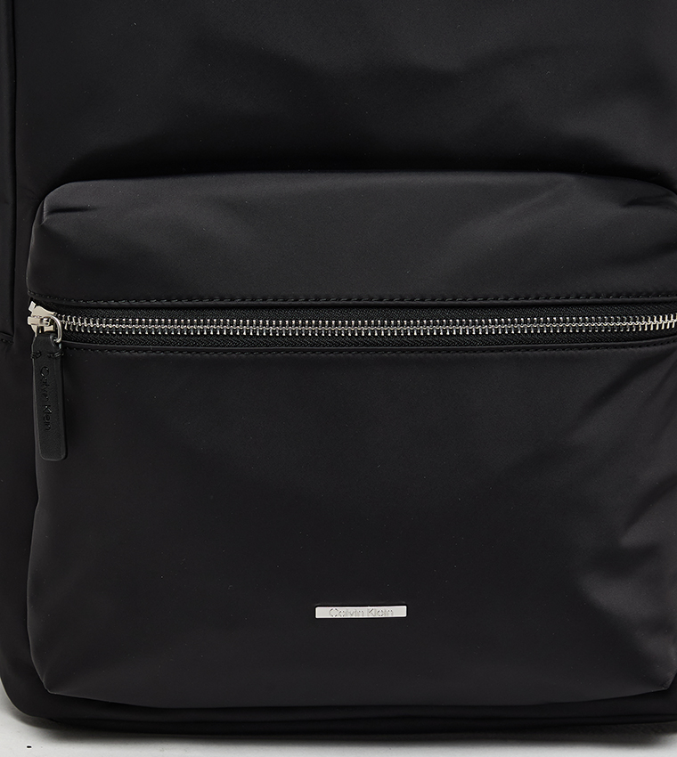 SLEEK Front Pocket Nylon Backpack
