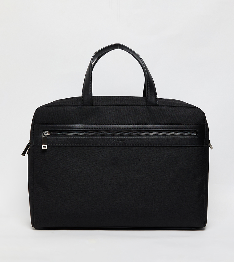 Logo Detail Laptop Bag
