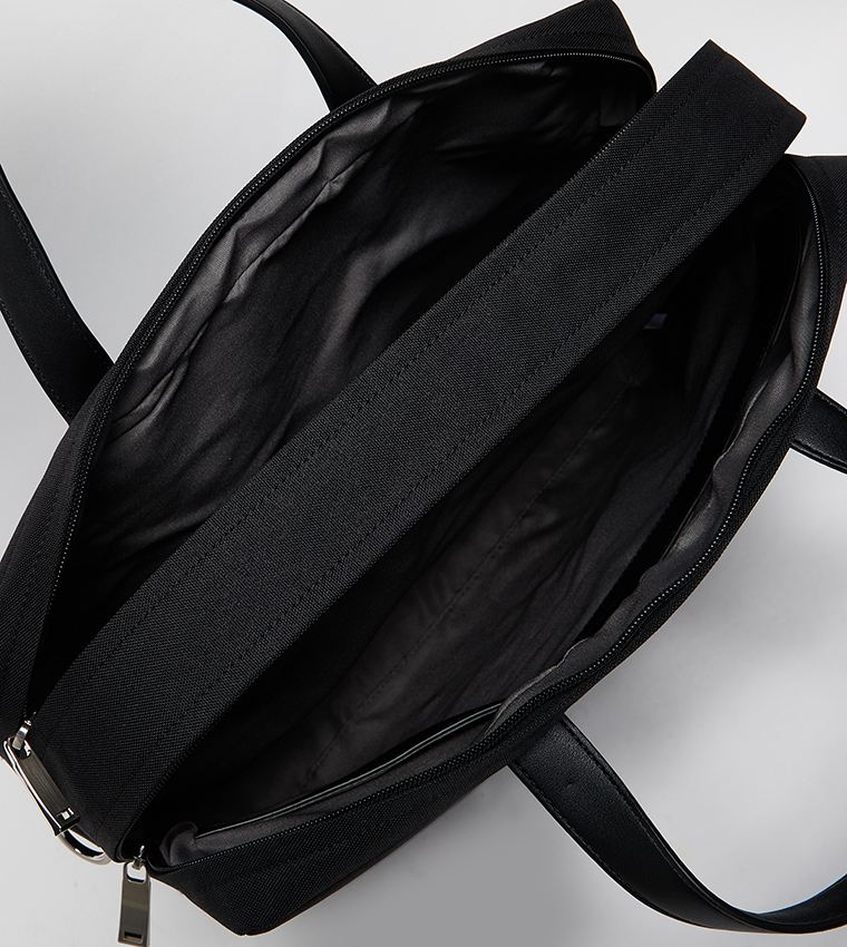 Logo Detail Laptop Bag