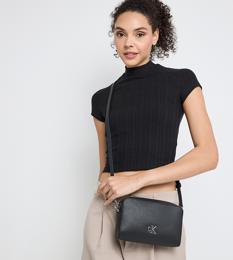 Monogram Detail Camera Bag