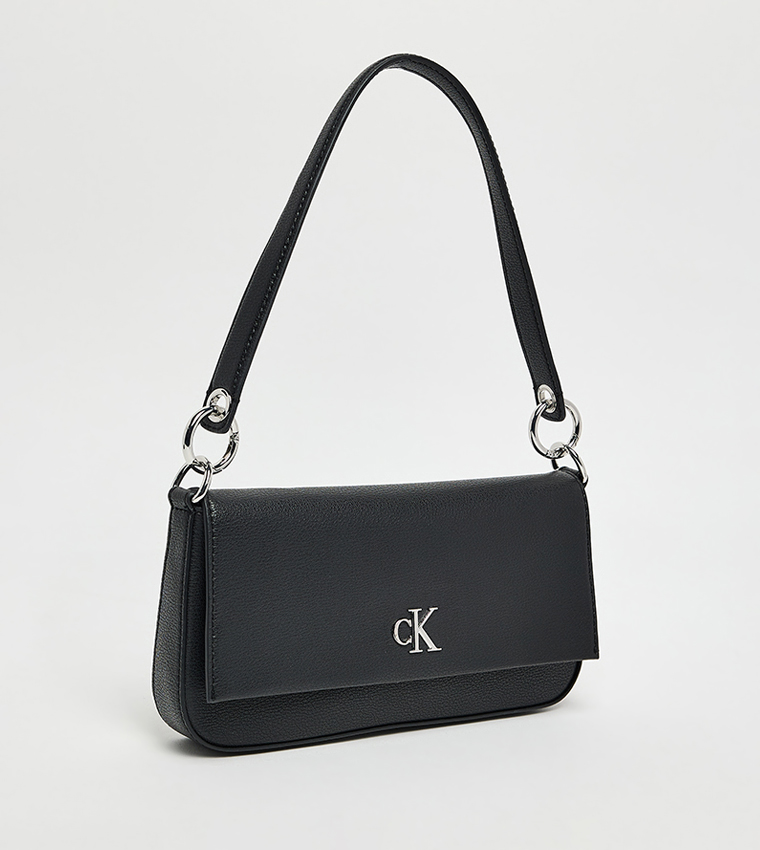 Monogram Detail Shoulder Bag