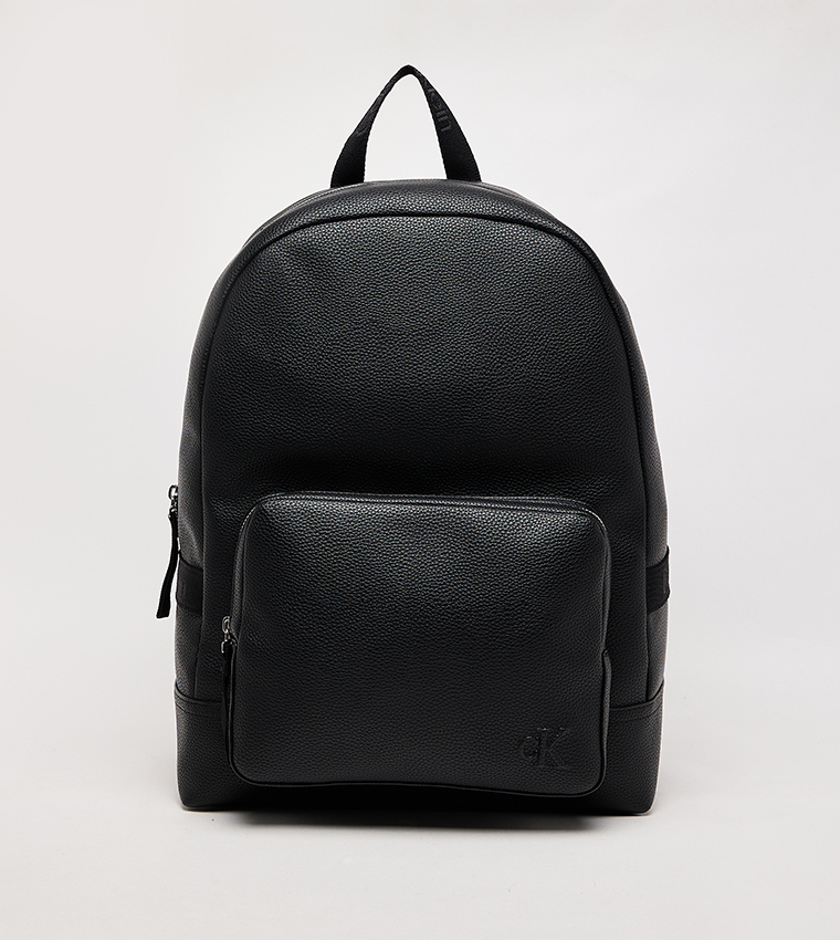Textured Front Pocket Backpack
