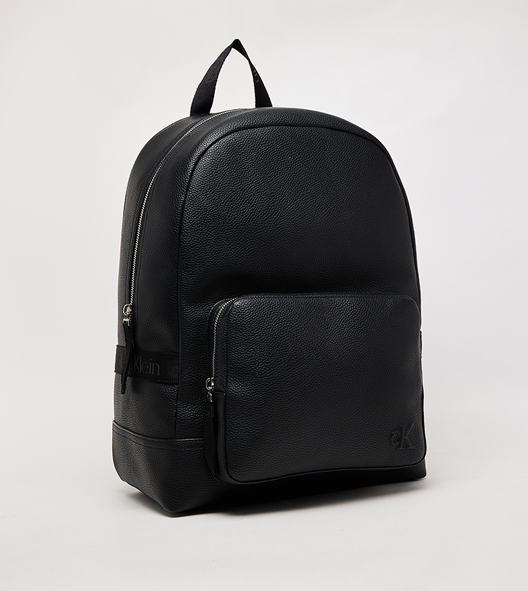 Textured Front Pocket Backpack
