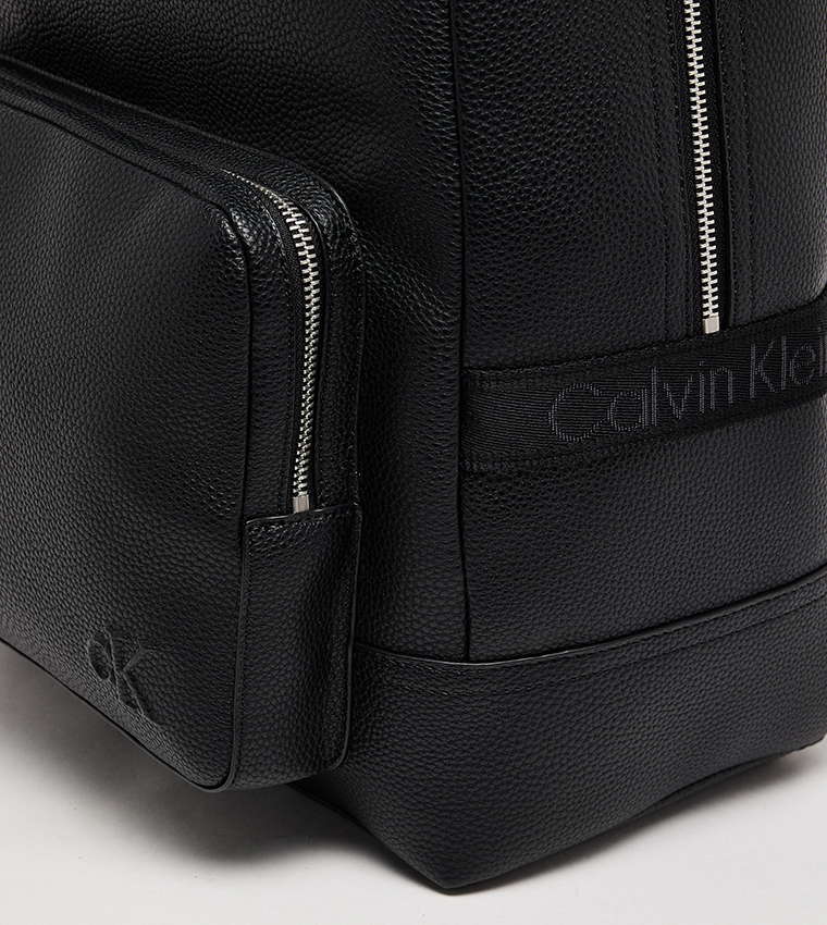 Textured Front Pocket Backpack