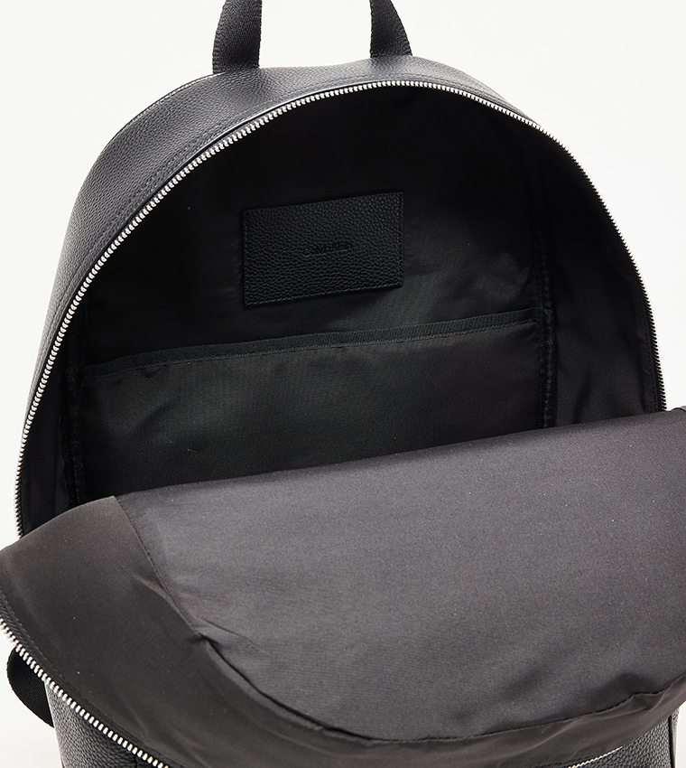 Textured Front Pocket Backpack