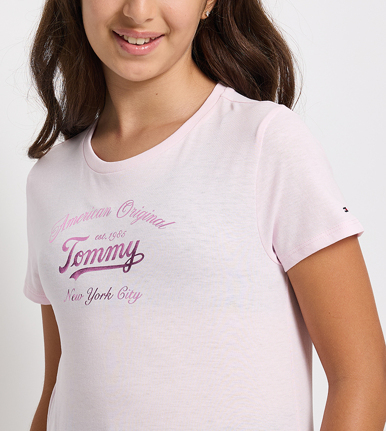 Printed Crew Neck T-Shirt