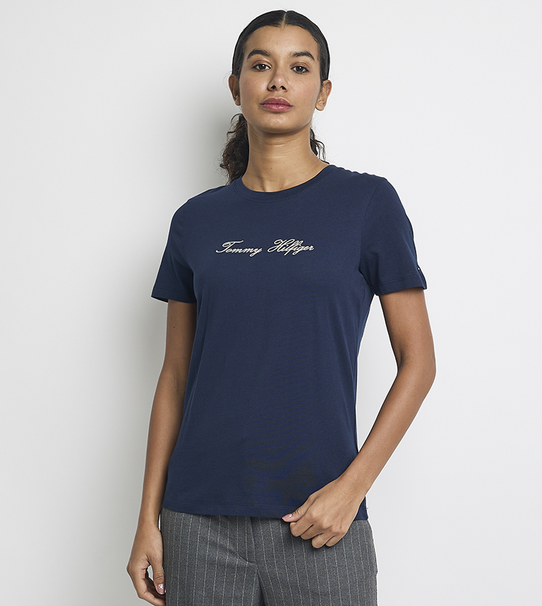 Logo Detail Short Sleeves T-Shirt
