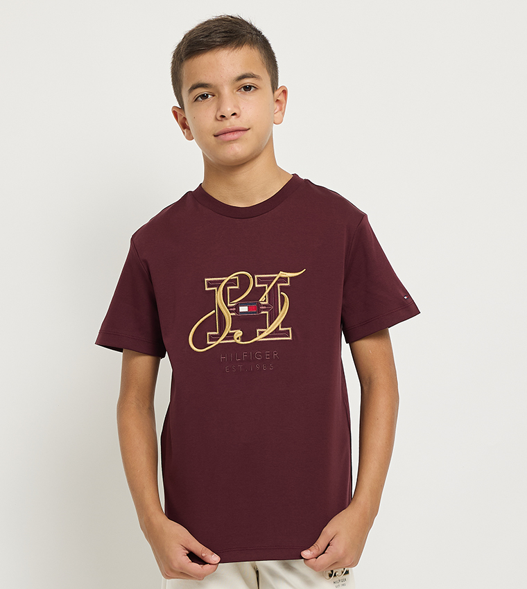 DIWALI Embroidered Crew Neck T-Shirt