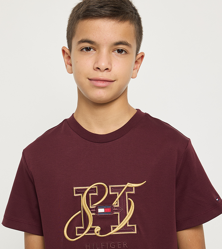 DIWALI Embroidered Crew Neck T-Shirt