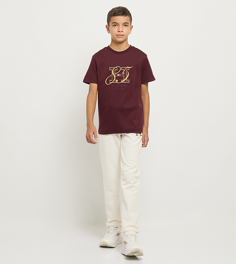 DIWALI Embroidered Crew Neck T-Shirt