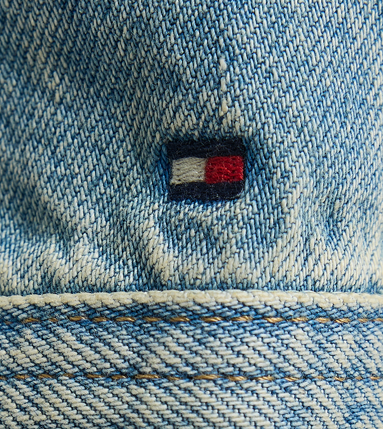 Washed Cropped Denim Jacket