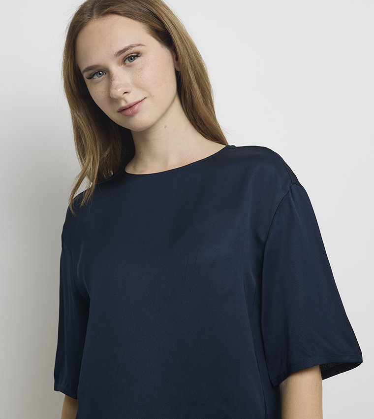 Solid Relaxed Fit T-Shirt