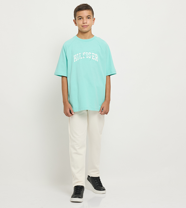Logo Detail Crew Neck T-Shirt