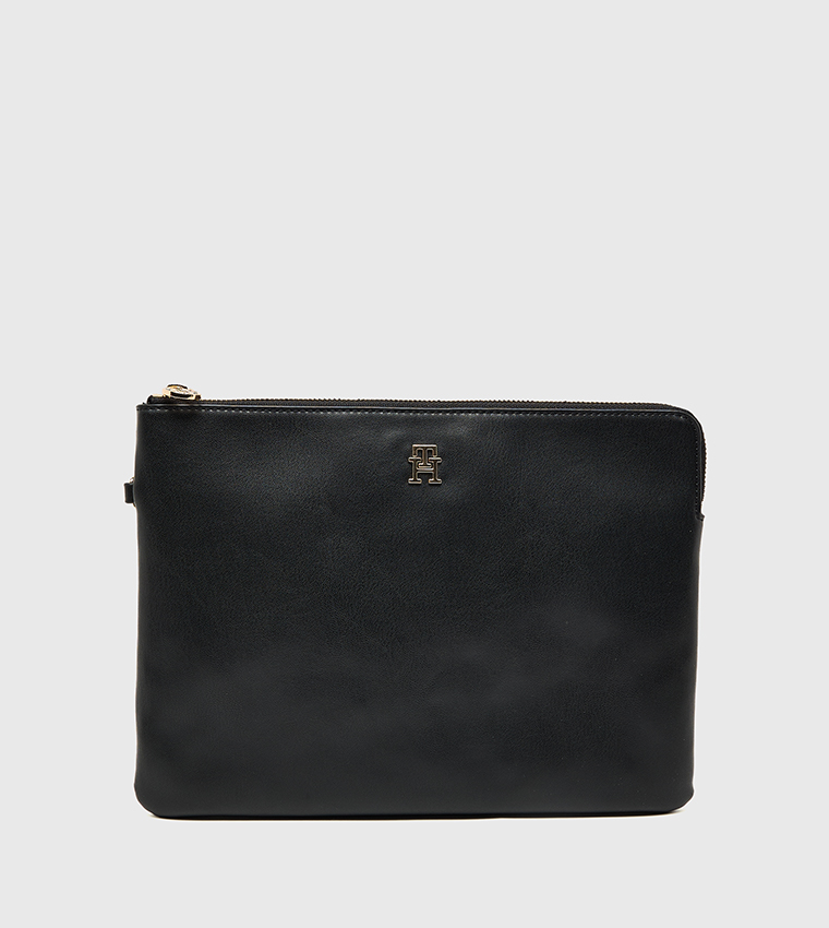 DISTINCT Textured Tote Bag with Pouch