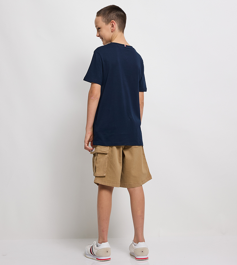 Logo Printed Crew Neck T-Shirt