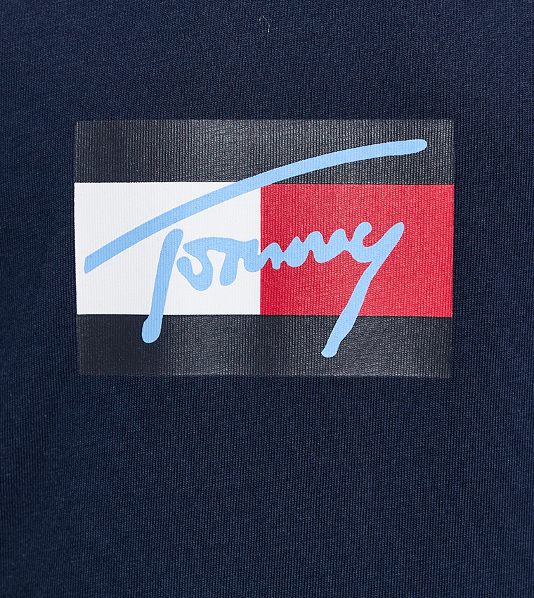 Logo Printed Crew Neck T-Shirt