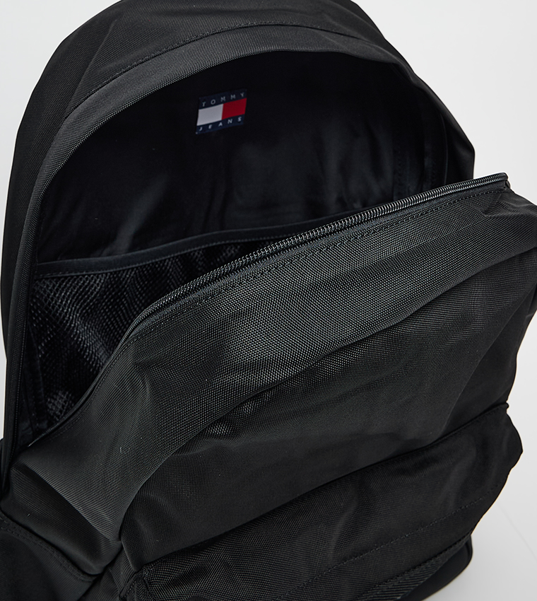 Logo Badge Zip Around Backpack