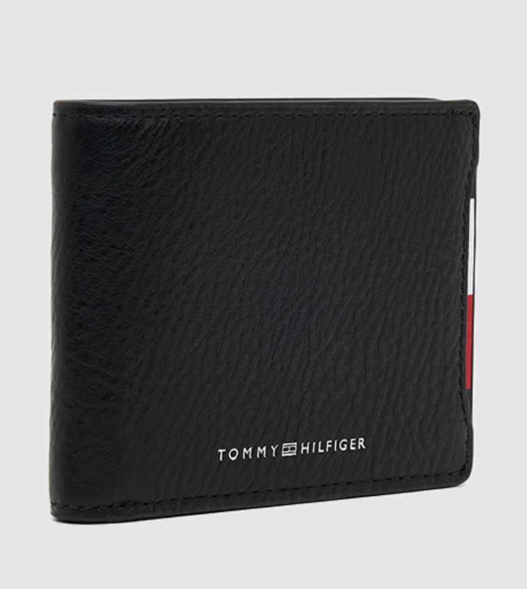 Textured Bi-Fold Wallet