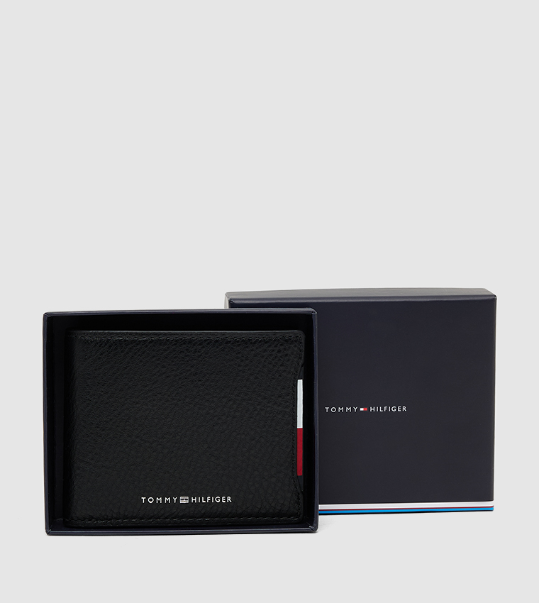 Textured Bi-Fold Wallet