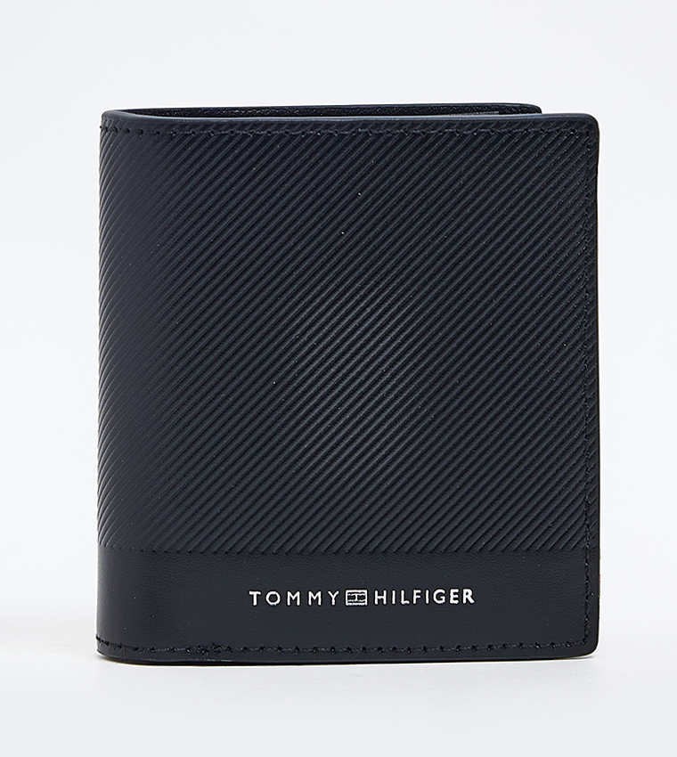 Textured Tri-Fold Wallet