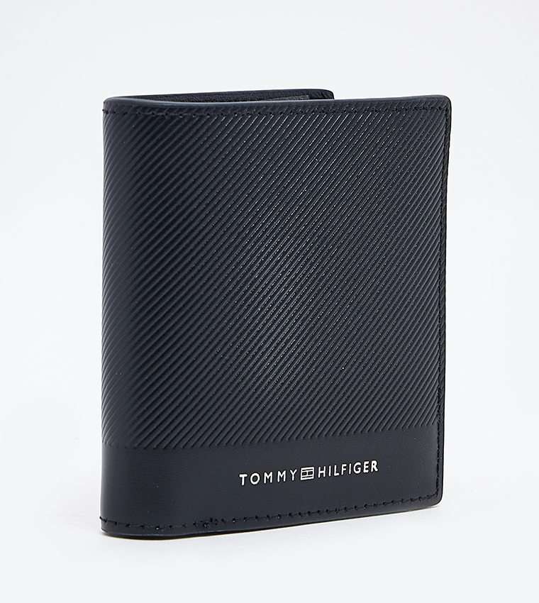 Textured Tri-Fold Wallet