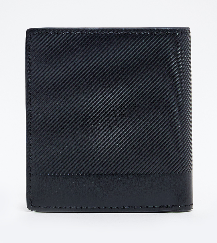 Textured Tri-Fold Wallet