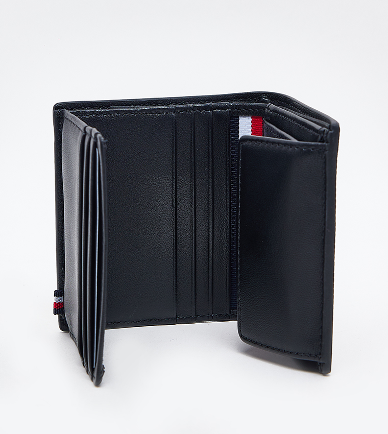 Textured Tri-Fold Wallet